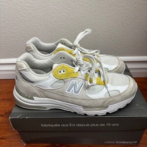 New Balance 992 PaperBoy Fried Egg Size 11